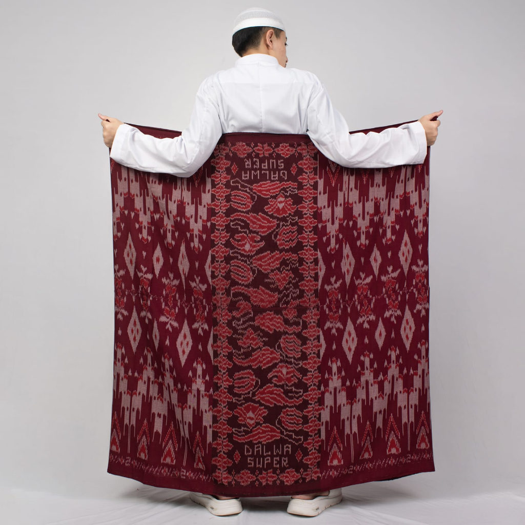 Sarung Goyor Dalwa Supeer - Maroon B