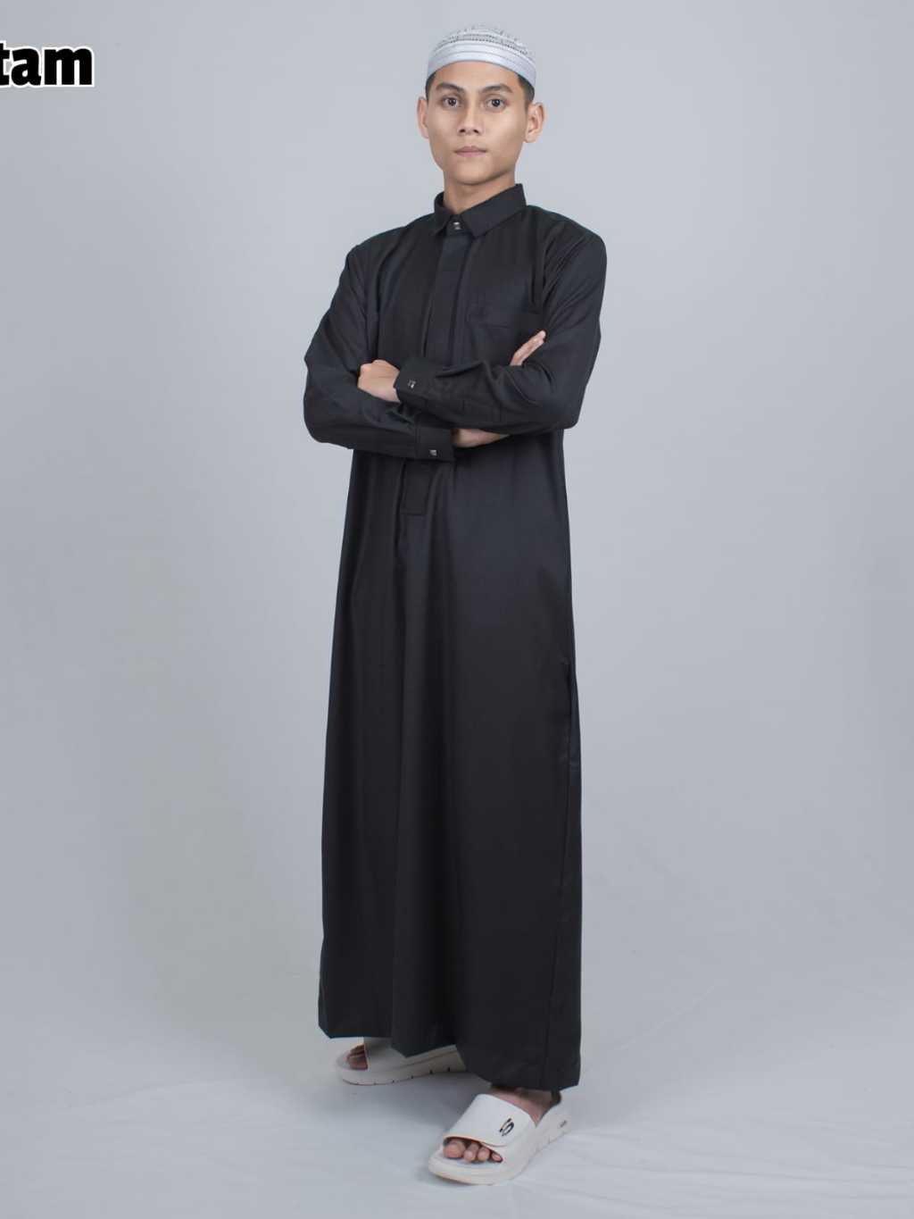 Gamis Premium Import - Black