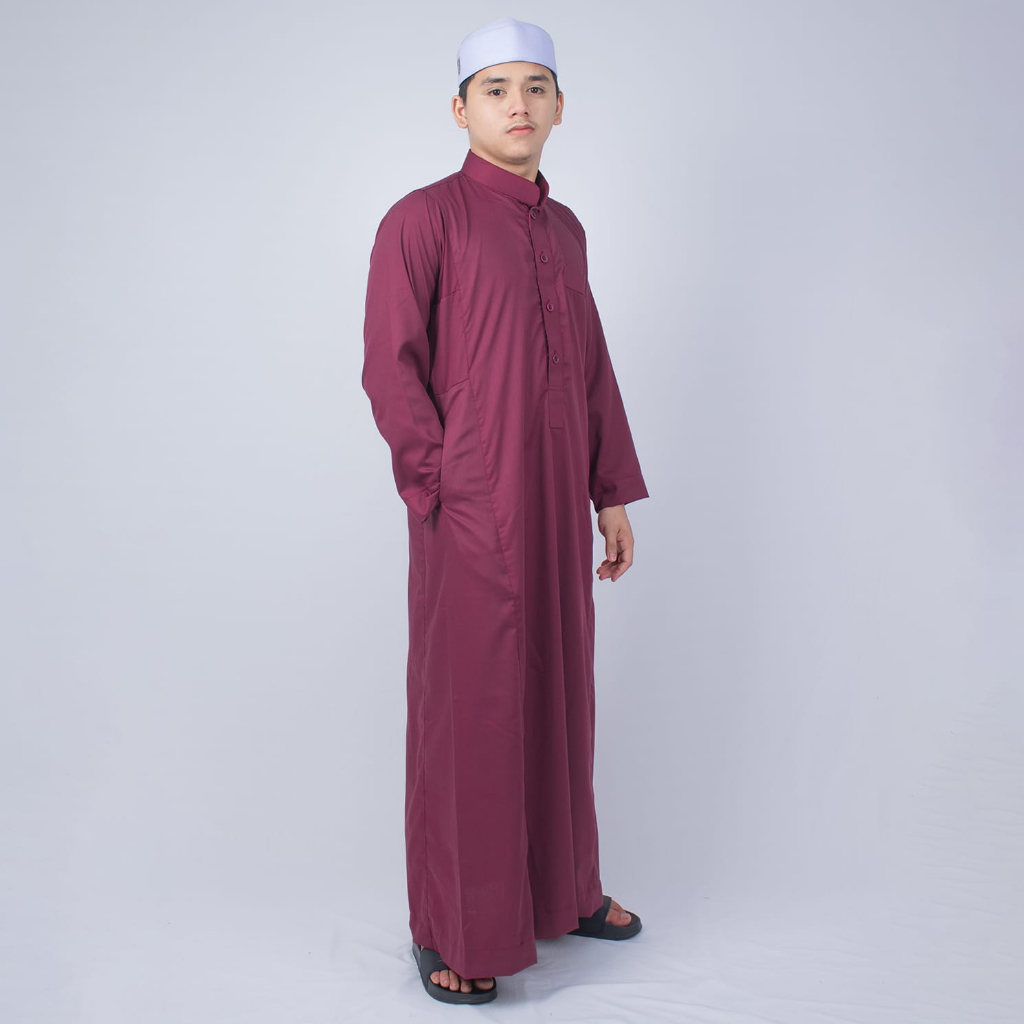 Gamis Khalim - Maroon