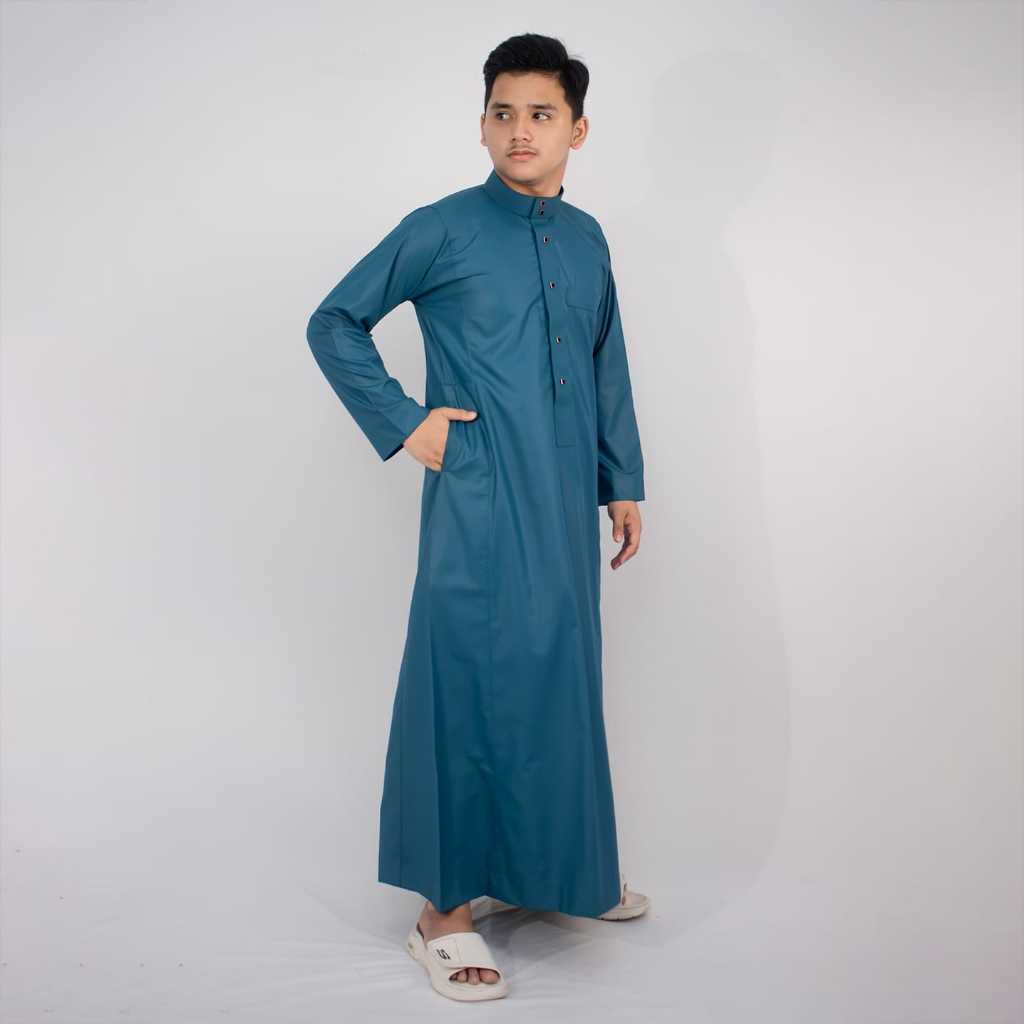 Gamis Madinah Dengan Kancing - Tosca