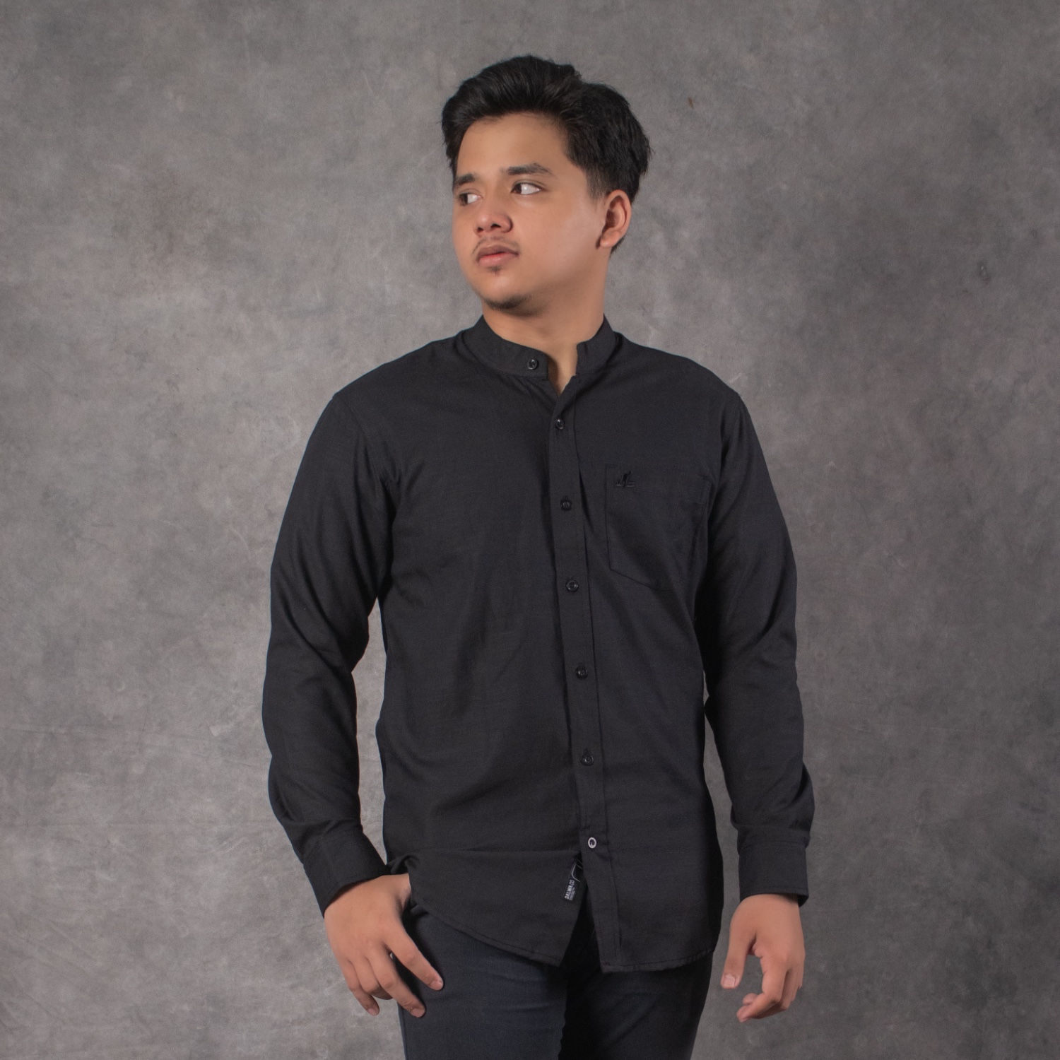 Kemko Oxford Slim - Hitam