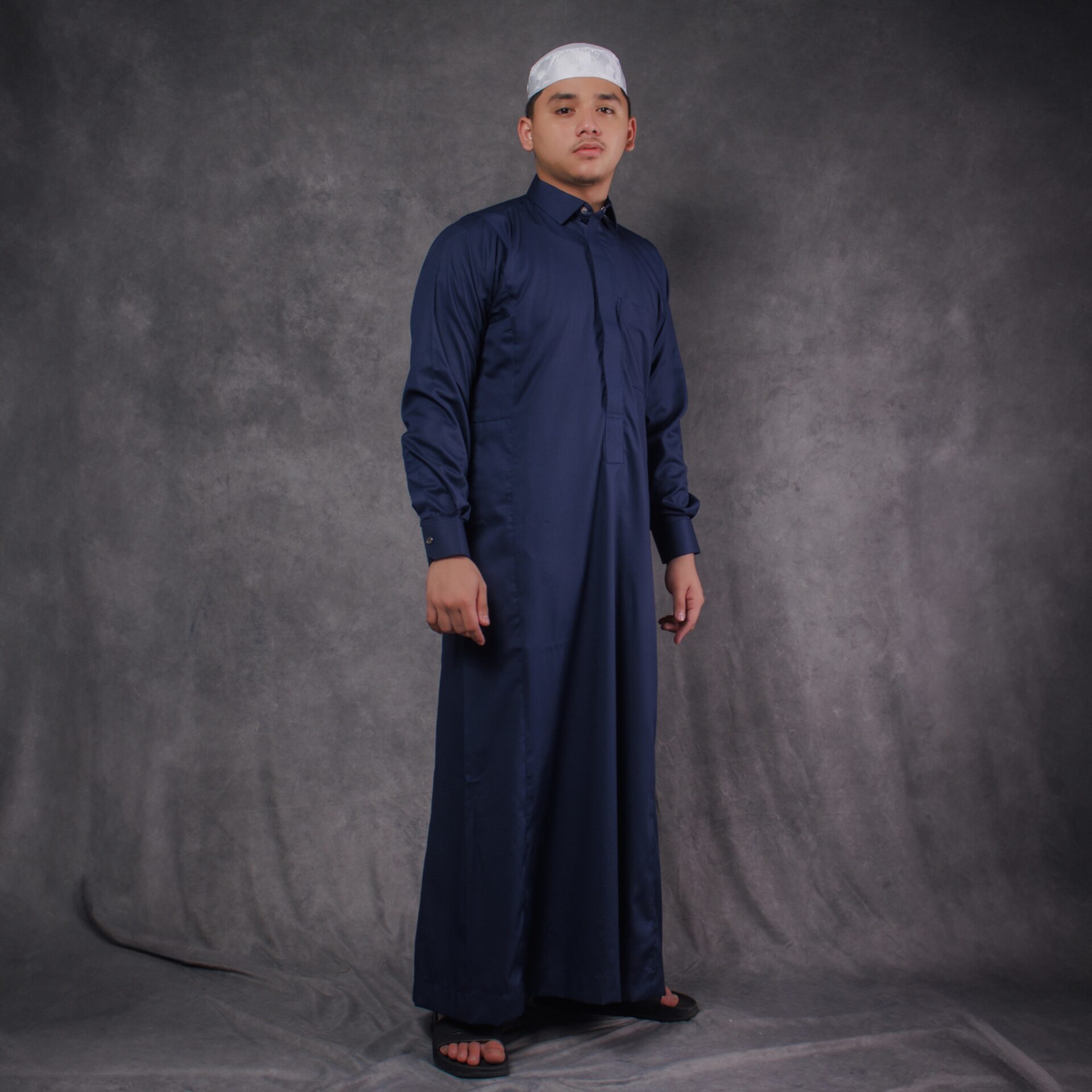 Gamis Quba - Navy