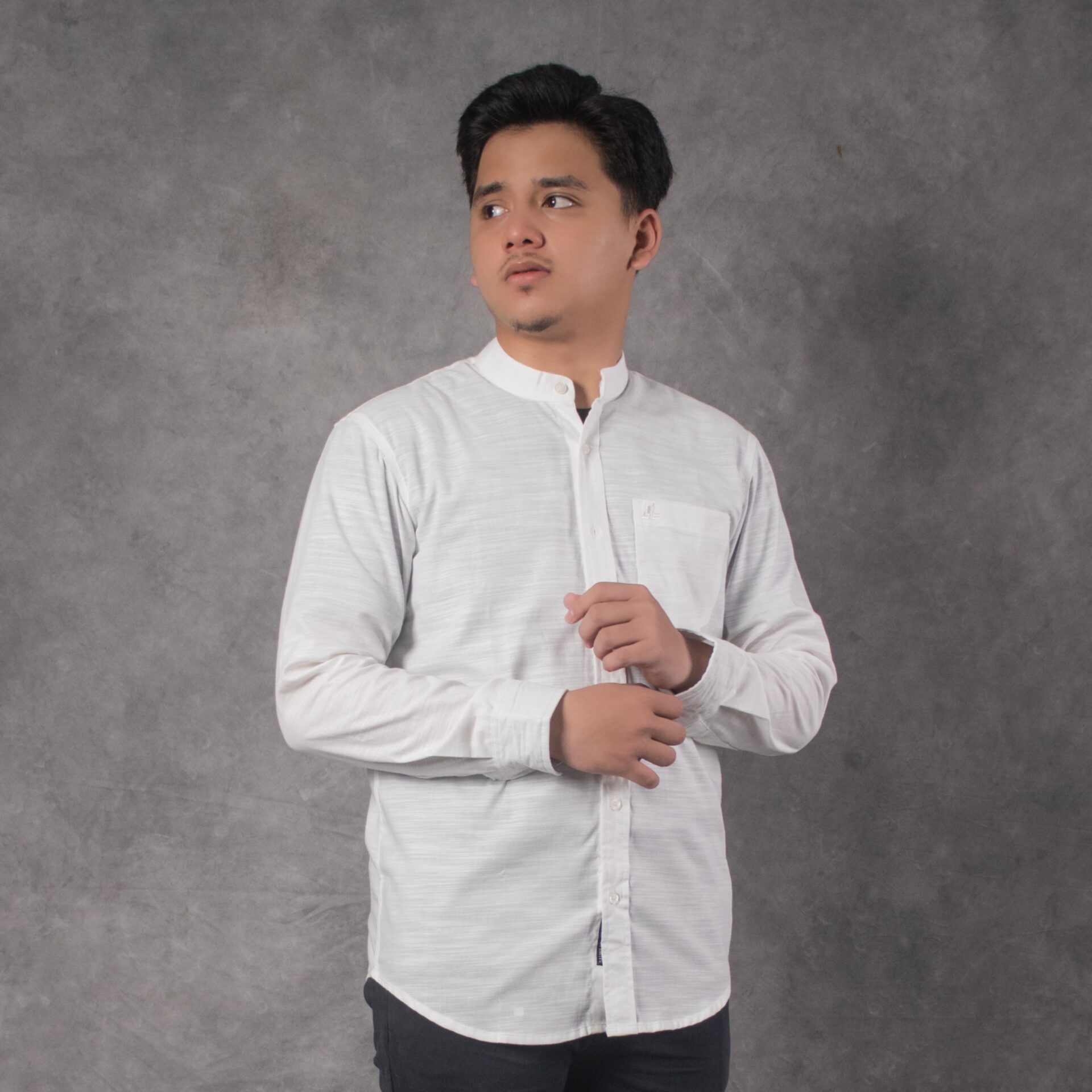 Kemko Oxford Slim - Putih