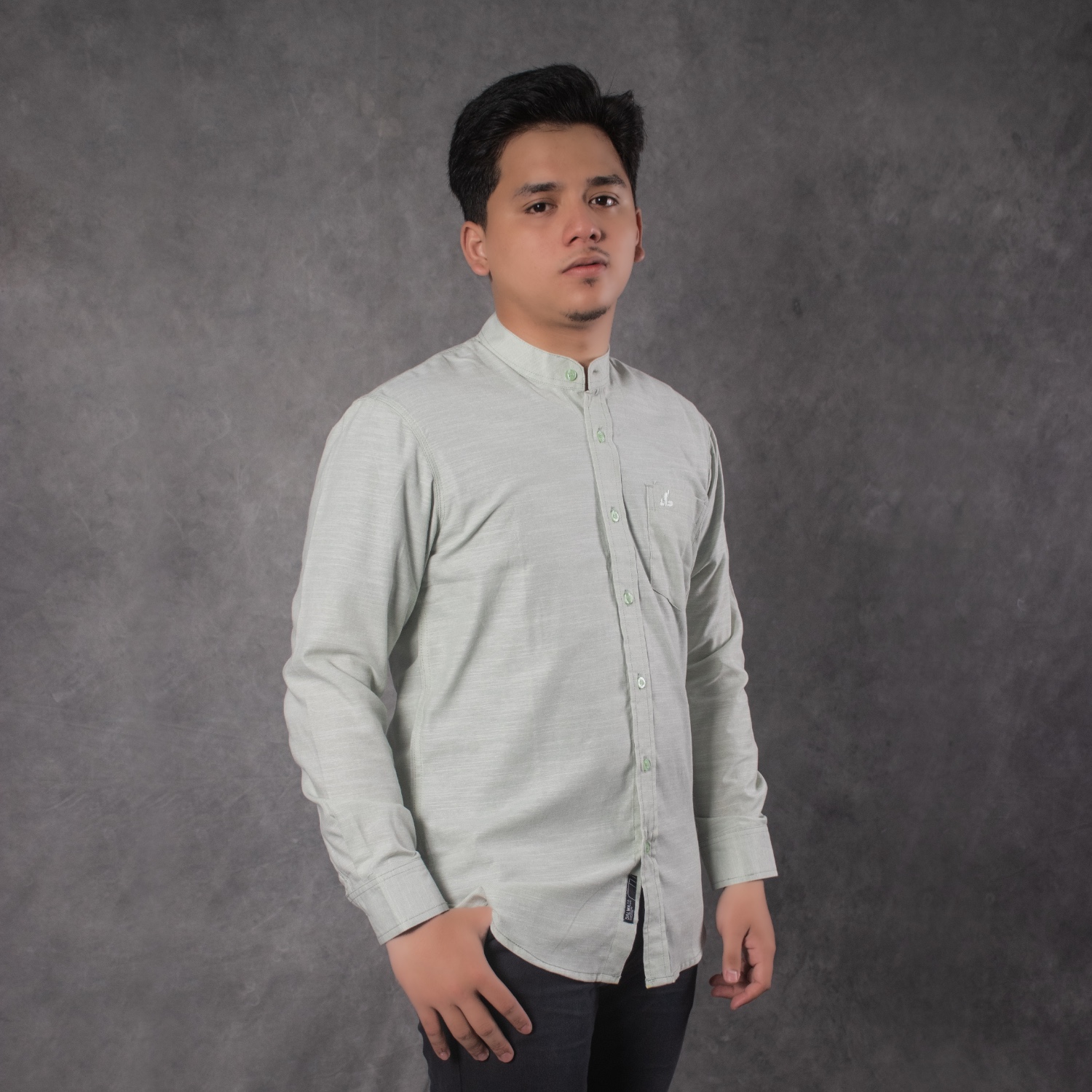 Kemko Oxford Slim - Hijau Sage